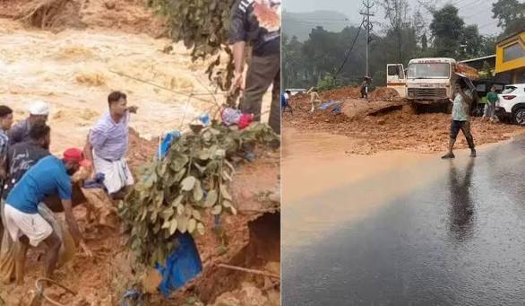 Several Feared Trapped as Landslide Hits Tunnel Construction Site in Kerala