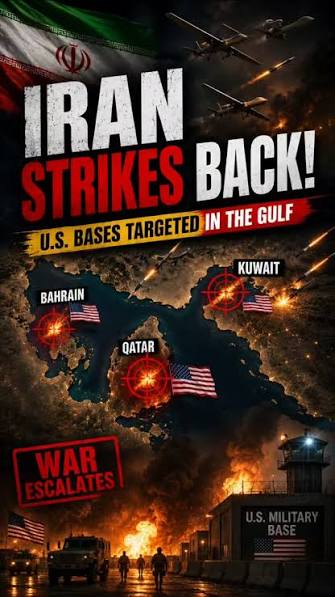 Middle East War Escalates: US Hits Iranian Infrastructure, Iran Retaliates Against US Bases