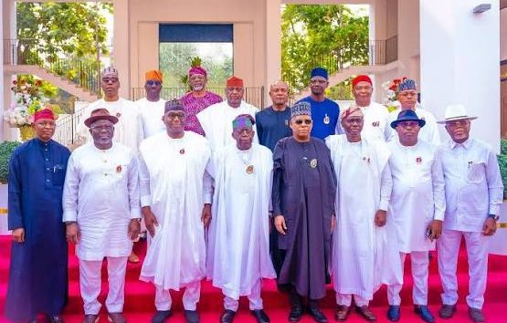 Tinubu Meets APC Governors at Presidential Villa for Crucial Meeting